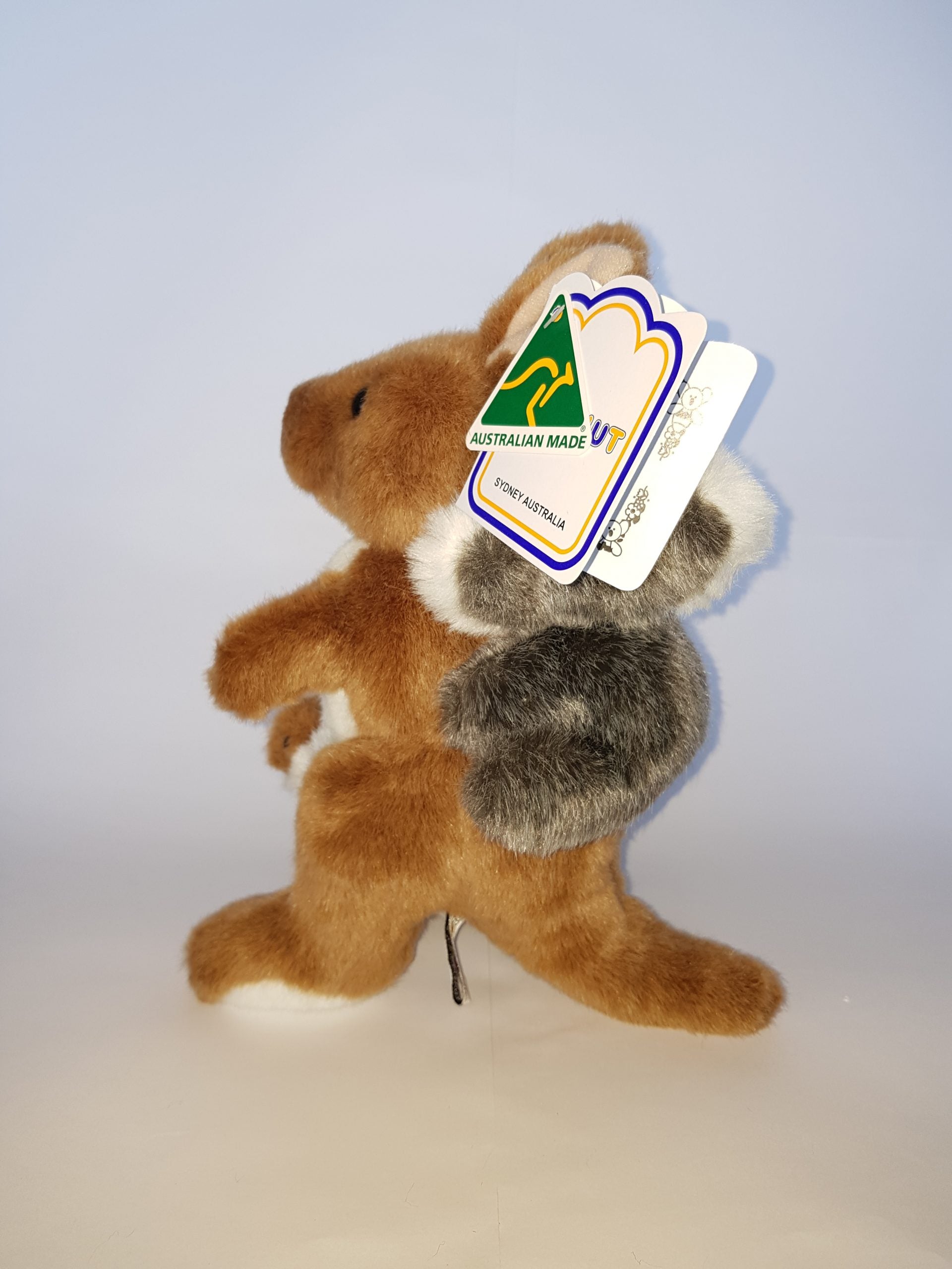 211 Kanagaroo 9″ & baby koala
